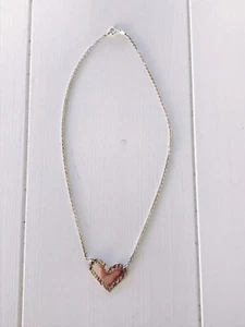 AGATHA Paris Women's Silver Heart Necklace NEW - Picture 1 of 1