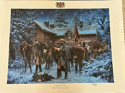 STONEWALLS RETURN, IMPRESIÓN EDICIÓN LIMITADA, JOHN PAUL STRAIN WINCHESTER, CERTIFICADO DE AUTENTICIDAD VA Foto 1 de 4