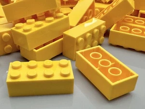 LEGO Brick Classic, 2 x 4 gelb, Nr. 3001, 15589, 54534, 72841/100 Stück - Bild 1 von 13