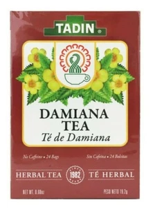 TADIN DAMIANA TEA 24 bags, 1 box Exp 4/ 2025