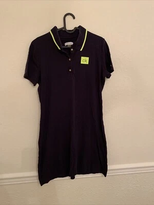 Calvin Klein Women's Size M Shift Dress  Black Knee Length Casual Cotton Blend - Image 1 of 3