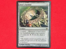 MTG Seer's Sundial Worldwake Regular Rare