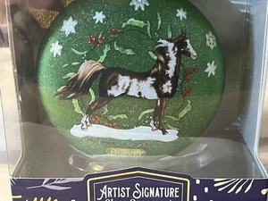 Breyer Christmas Ornament Artist Signature Saddlebreds - Picture 1 of 4