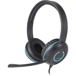 Cyber Acoustics AC-5008 USB Uni-Directional Stereo Headset with Mic - Picture 1 of 4