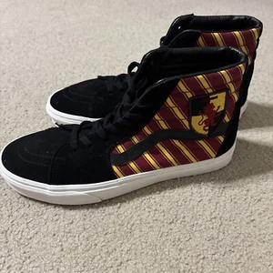 Vans X Limited Edition Harry Potter Sk8-Hi Top Gryffindor Size 11 Men’s 721356 - Picture 1 of 12