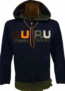 Sudadera Hombre Guru Abierta Con Logo Bordado Y Bolsillos, Bordes En Contrastar - Imagen 1 de 2
