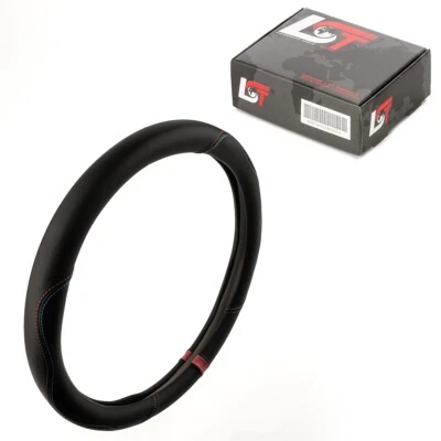 Lenkradschoner Hülle Lenkradbezug Ø 38 cm 15 Zoll schwarz rot blau für VW Passat - Bild 1 von 4