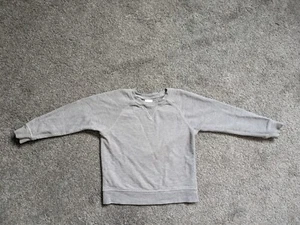 Hanna Andersson Boys Girls Gray Crewneck Sweatshirt Sz 110 5 Long Sleeve Cotton - Picture 1 of 7