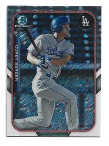 2021 Topps Chrome The Farm's Finest Rookie Mini Corey Seager FFM-CSE - Picture 1 of 1