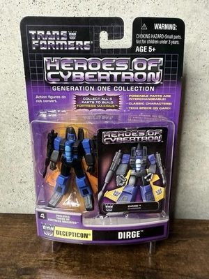 DIRGE Transformers Heroes of Cybertron Decepticon NEW Hasbro Action Figure - Image 1 of 3