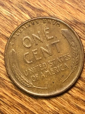 1936 Lincoln Wheat Cent Woody Improper Alloy Mix Error Unique Eye Appeal Coin - Image 1 of 4