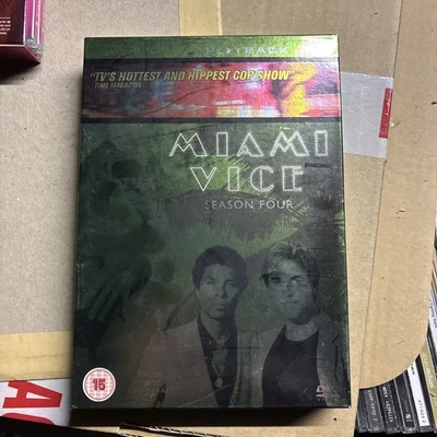 Miami Vice: Series 4 DVD (2007) Don Johnson cert 15 6 discs - Image 1 of 3