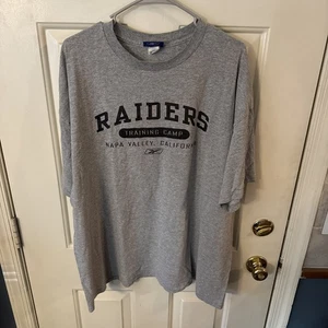 Reebok Oakland Raiders Vintage 90s Y2k Sports Football Mens Tee Size 2XL - Picture 1 of 9