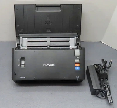 Epson Workforce DS-510 Sheet-fed Color Document Scanner J341A - Image 1 of 4