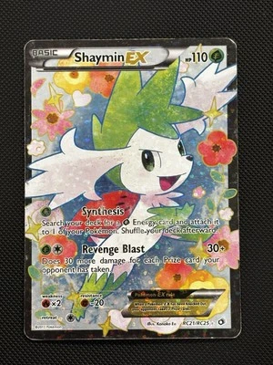 2013 Pokémon Card Shaymin EX RC21/RC25 Legendary Treasures Radiant Collection - Image 1 of 4