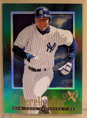 1997 Skybox E-X 2000 - DEREK JETER #33 - Beautiful Acetate New York YANKEES HOF - Image 1 of 2