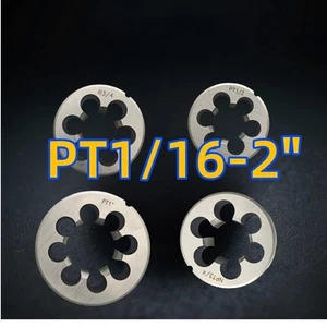 Herramienta de roscado 1 pieza troquel derecho UNC PT1/16 PT1/8 PT1/4 PT3/8 PT1/2 PT3/4-PT2 - Imagen 1 de 19