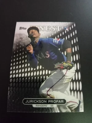 2013 Topps Finest Jurickson Profar #62 Rookie RC - Image 1 of 2