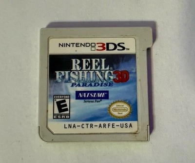 Reel Fishing Paradise 3D - Nintendo 3DS - Tested/Working - Ships Same Day - Image 1 of 2