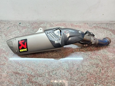 2017-2025 Honda CBR1000RR SP Akrapovic Racing Titanium Exhaust Muffler M-HEZ002 - Image 1 of 4