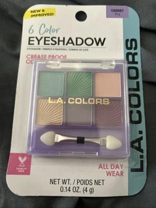 L.A. Colors Fling 6 Color Eyeshadow C68687 ! Fast Shipping! - Picture 1 of 2
