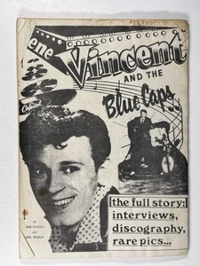 Vincent And The Blue Caps Magazine And Interview Vintage Original Circa 1974 - Picture 1 of 13