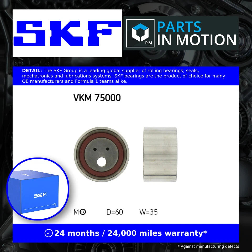 Tensor de correia dentada compatível com CHRYSLER SEBRING FJ 2.5 95 a 96 EEB SKF MD140071 Novo - Imagem 1 de 4