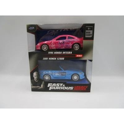 Jada FAST & FURIOUS LEGACY 系列 REMIX 1995 年本田 Integra 2001 年本田 S2000 — 第 1/3 张图片
