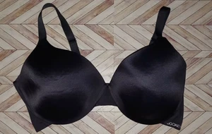 Women's Jockey Lined Underwire Bra Size 40DD Black - Picture 1 of 3