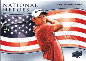 COLLIN MORIKAWA - 2024 Upper Deck Golf #NH-12 - UD GOLF  National Heroes USA - Picture 1 of 2