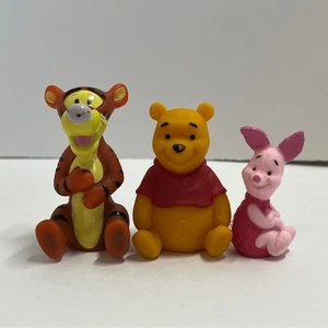 Disney Winnie the Pooh Bear Piglet Tigger Mini Toy Set - Picture 1 of 8