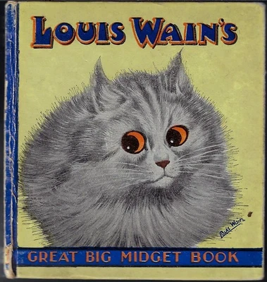 LOUIS WAIN'S GREAT BIG MIDGET BOOK 1934, scarce - Image 1 of 4