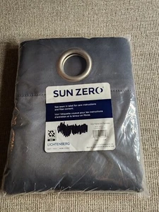 Sun Zero Lichtenberg One Panel 40 x 63 Grommet Charcoal Brand New - Picture 1 of 3