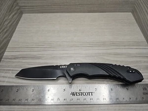 CRKT Knife Directive Tactical Flipper Liner Lock Learch Design  Discounted Knife - Picture 1 of 17