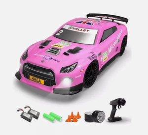 RC Drift Car 4WD 15MPH Fasr Remote Control Toy 1:14 Scale racing drifting tires - Picture 1 of 6