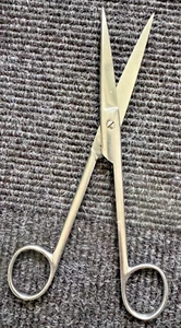 Diener Verbandsschere Papierschere ca 6cm Schnittlänge rostfreier Edelstahl - Bild 1 von 2