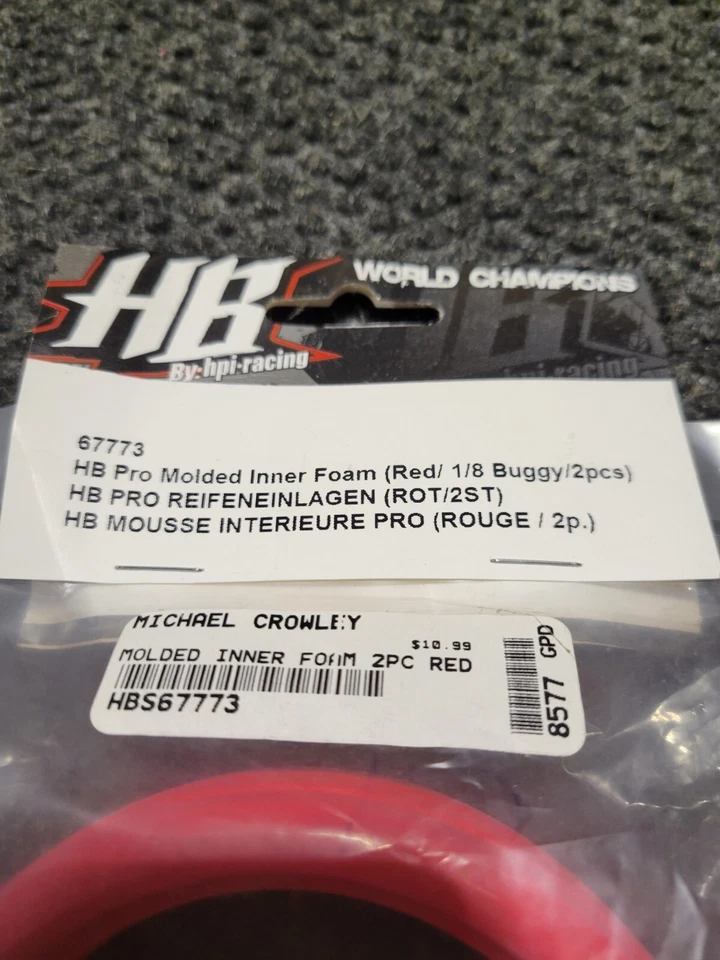 Hot Bodies Pro espuma moldeada roja 67773 Foto 1 de 1