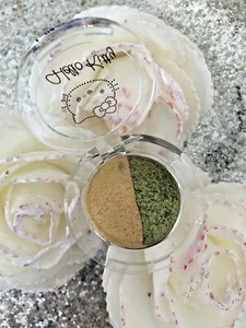HELLO KITTY SUBLIME DUO OMBRE A PAUPIERES KAWAI LEMON GREEN VERT irisé - Imagen 1 de 2
