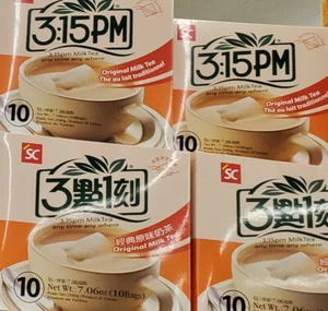 2 PACK 3:15PM - ORIGINAL MILK TEA, 7.06 OZ - 10 BAGS - Bild 1 von 4