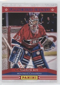 2013 Panini Fan Expo Franchise Greats Patrick Roy #2 HOF