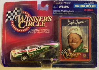 John Force Winners Circle 1997 Funny Car Series Castrol GTX 1/64 NHRA Diecast - Image 1 of 4