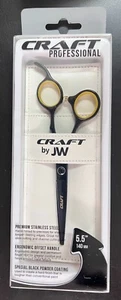 Craft Professional by JW 131105 5.5" 140 MM Shear/Scissors Black 2101 - Picture 1 of 3