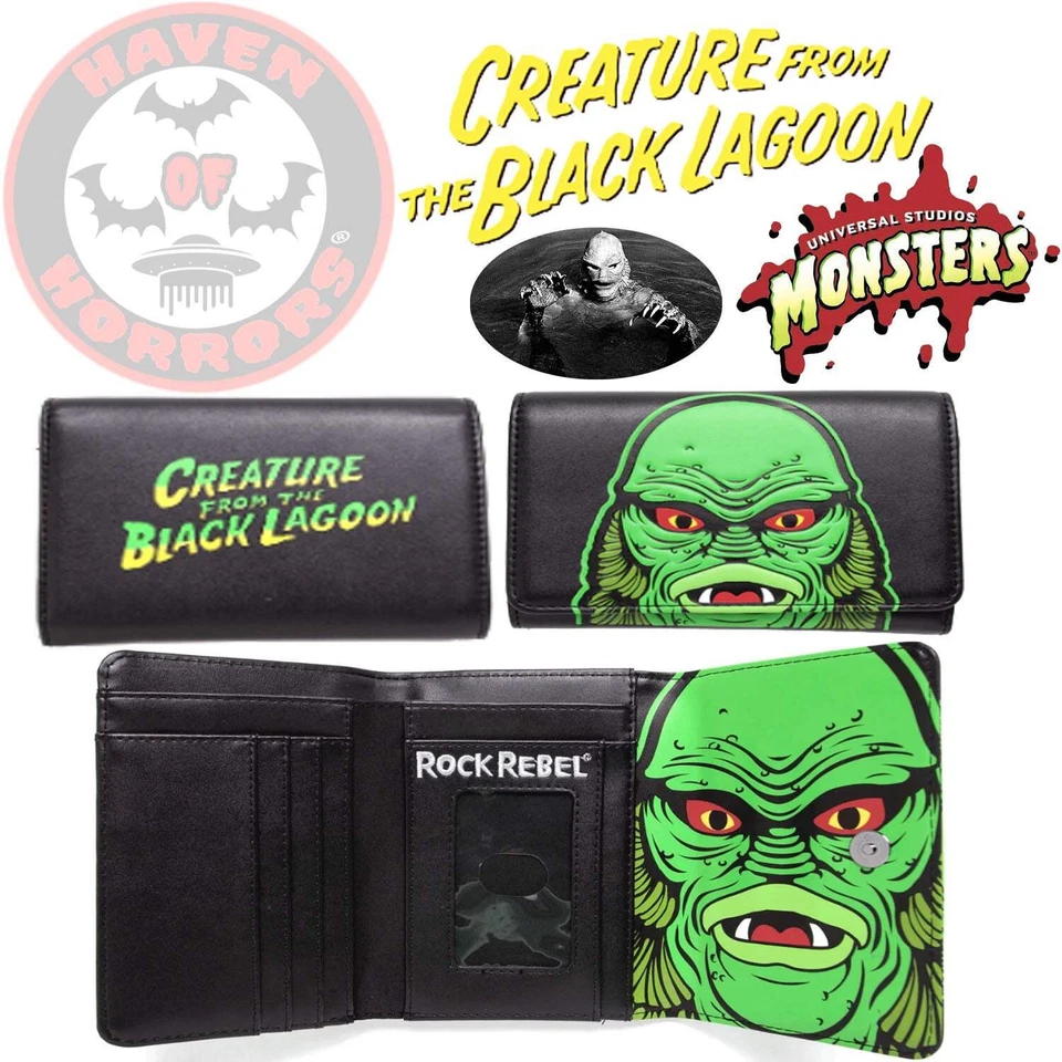 Cartera triple plegable Universal Monsters Creature Foto 1 de 1