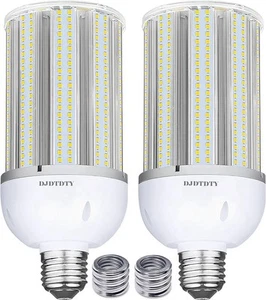 2 Pack 80W LED Corn Light Bulbs, Super Bright 80Watt LED Corn Bulbs - Picture 1 of 10
