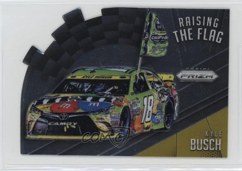 2016 Panini Prizm NASCAR Raising the Flag Kyle Busch #R3 - Image 1 of 2