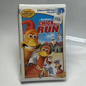 Vintage Chicken Run VHS DreamWorks 2000 Sealed Family Animation Movie Classic - Picture 1 of 10