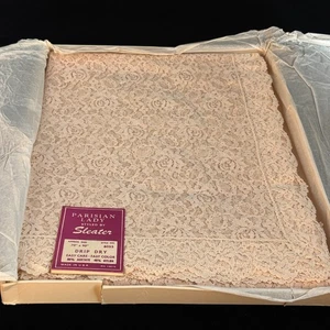 Sleater 5th Avenue Luxus Spitze Tischdecke 70x90 Ecru Pariser Dame - Bild 1 von 9