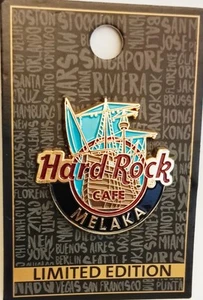 Hard Rock Cafe MELAKA Year 2023 3D Global Logo Pin - Picture 1 of 1
