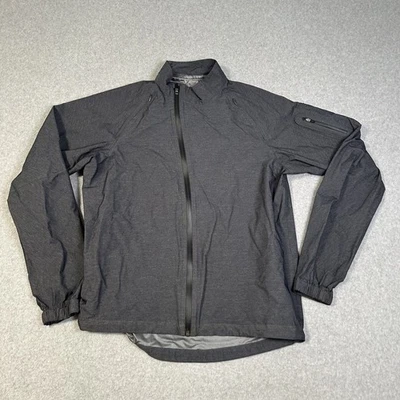 Giro Chaqueta Deportiva Hombre L Gris Pertex Impermeable Ciclismo Manga Larga Foto 1 de 4