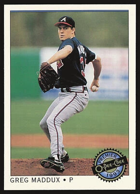 1993 O-Pee-Chee Premier #126 Greg Maddux - Image 1 of 2